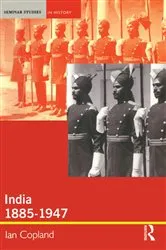 Book cover of India 1885-1947 by Ian Copland