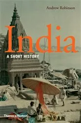 Book cover of India: A Short History by Andrew Robinson