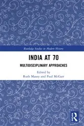 Book cover of India at 70 by Ruth Maxey