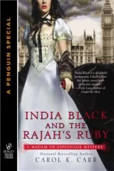 Book cover of India Black and the Rajah's Ruby by Carol K. Carr