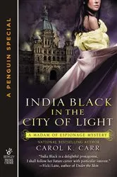 Book cover of India Black in the City of Light (Novella) by Carol K. Carr