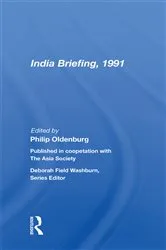 Book cover of India Briefing, 1991 by Philip Oldenburg