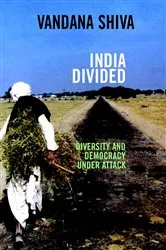 Book cover of India Divided by Vandana Shiva