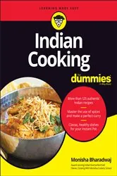 Book cover of Indian Cooking For Dummies by Monisha Bharadwaj