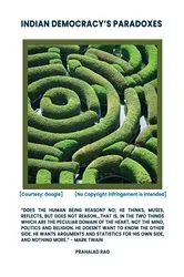 Book cover of Indian Democracy's Paradoxes by Prahalad Rao