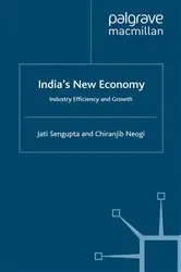 Book cover of India's New Economy by J. K. Sengupta