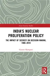 Book cover of India's Nuclear Proliferation Policy by Unknown