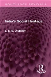 Book cover of India's Social Heritage by L. S. S. O'Malley