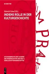 Book cover of Indiens Rolle in der Kulturgeschichte by Heinrich Scheel