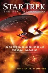 Book cover of Indistinguishable from Magic by David A. McIntee