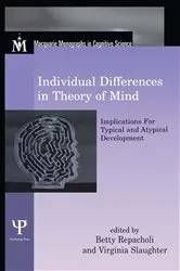 Book cover of Individual Differences in Theory of Mind by Betty Repacholi