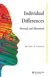 Book cover of Individual Differences by Michael W. Eysenck