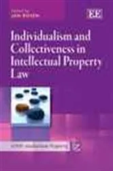 Book cover of Individualism and Collectiveness in Intellectual Property Law by Jan Rosén