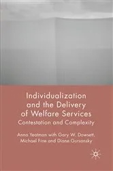 Book cover of Individualization and the Delivery of Welfare Services by A. Yeatman