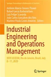 Book cover of Industrial Engineering and Operations Management by Antônio Márcio Tavares Thomé