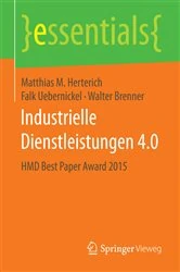 Book cover of Industrielle Dienstleistungen 4.0 by Matthias M. Herterich