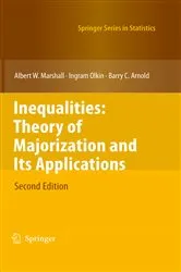 Book cover of Inequalities: Theory of Majorization and Its Applications (2nd ed.) by Albert W. Marshall