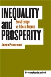 Book cover of Inequality and Prosperity by Jonas Pontusson