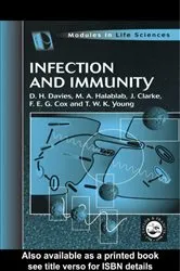Book cover of Infection and Immunity by D H Davies