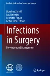 Book cover of Infections in Surgery by Unknown