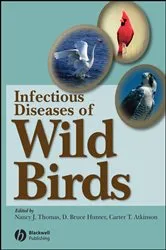 Book cover of Infectious Diseases of Wild Birds by Nancy J. Thomas