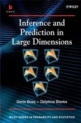 Book cover of Inference and Prediction in Large Dimensions by Denis Bosq