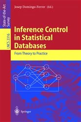 Book cover of Inference Control in Statistical Databases by Josep Domingo-Ferrer