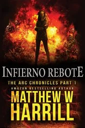 Book cover of Infierno Rebote by Matthew W. Harrill