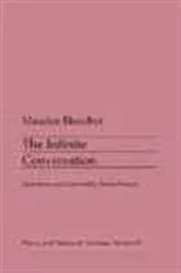 Book cover of Infinite Conversation by Maurice Blanchot