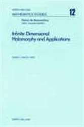 Book cover of Infinite Dimensional Holomorphy and Applications by Mario.C Matos