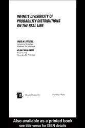 Book cover of Infinite Divisibility of Probability Distributions on the Real Line by Unknown