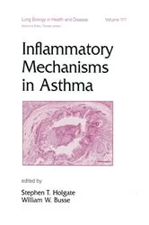 Book cover of Inflammatory Mechanisms in Asthma by Stephen Holgate