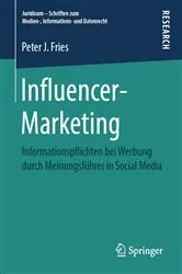 Book cover of Influencer-Marketing by Peter J. Fries