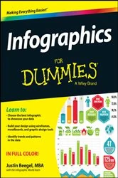 Book cover of Infographics For Dummies by Justin Beegel