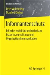 Book cover of Informantenschutz by Peter Welchering