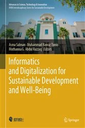 Book cover of Informatics and Digitalization for Sustainable Development and Well-Being by Asma Salman