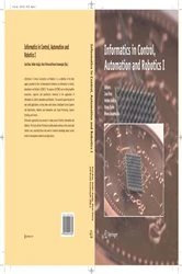 Book cover of Informatics in Control, Automation and Robotics I by José Braz