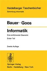 Book cover of Informatik (2nd ed.) by F. L. Bauer