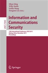 Book cover of Information and Communication Security by Sihan Qing