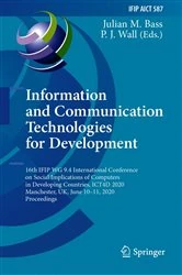 Book cover of Information and Communication Technologies for Development by Julian M. Bass