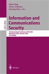 Book cover of Information and Communications Security by Petra Perner