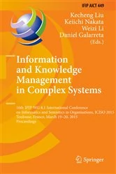 Book cover of Information and Knowledge Management in Complex Systems by Kecheng Liu
