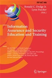 Book cover of Information Assurance and Security Education and Training by Ronald C. Dodge