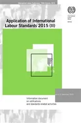 Book cover of Information document on ratifications and standards-related activities. ILC 104/2015, Report III (2) by Unknown