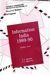 Book cover of Information India 1989-90 (Global View) by S. P. Agrawal