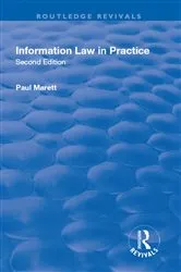 Book cover of Information Law in Practice (2nd ed.) by Paul Marett