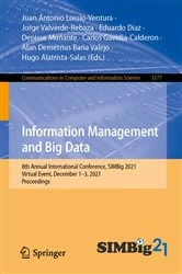 Book cover of Information Management and Big Data by Juan Antonio Lossio-Ventura