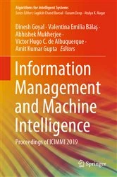 Book cover of Information Management and Machine Intelligence by Dinesh Goyal