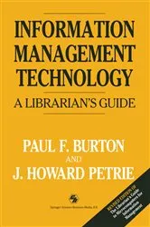 Book cover of Information Management Technology by Paul F. Burton