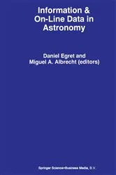 Book cover of Information & On-Line Data in Astronomy by D Egret